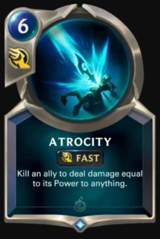 Legenden von Runeterra am häufigsten verwendeten Karten 5 "class =" wp-image-46082 lazy "data-srcset =" http://volex24.com/wp-content/uploads/2020/02/1581536145_12_Legends-of-Runeterra-Die-besten-gemeinsamen-Karten.jpg 318w, https: //www.touchtapplay.com/wp-content/uploads/2020/02/atrocity-200x298.jpg 200w, https://www.touchtapplay.com/wp-content/uploads/2020/02/atrocity-282x420.jpg 282w "data-sizes =" (maximale Breite: 318px) 100vw, 318px