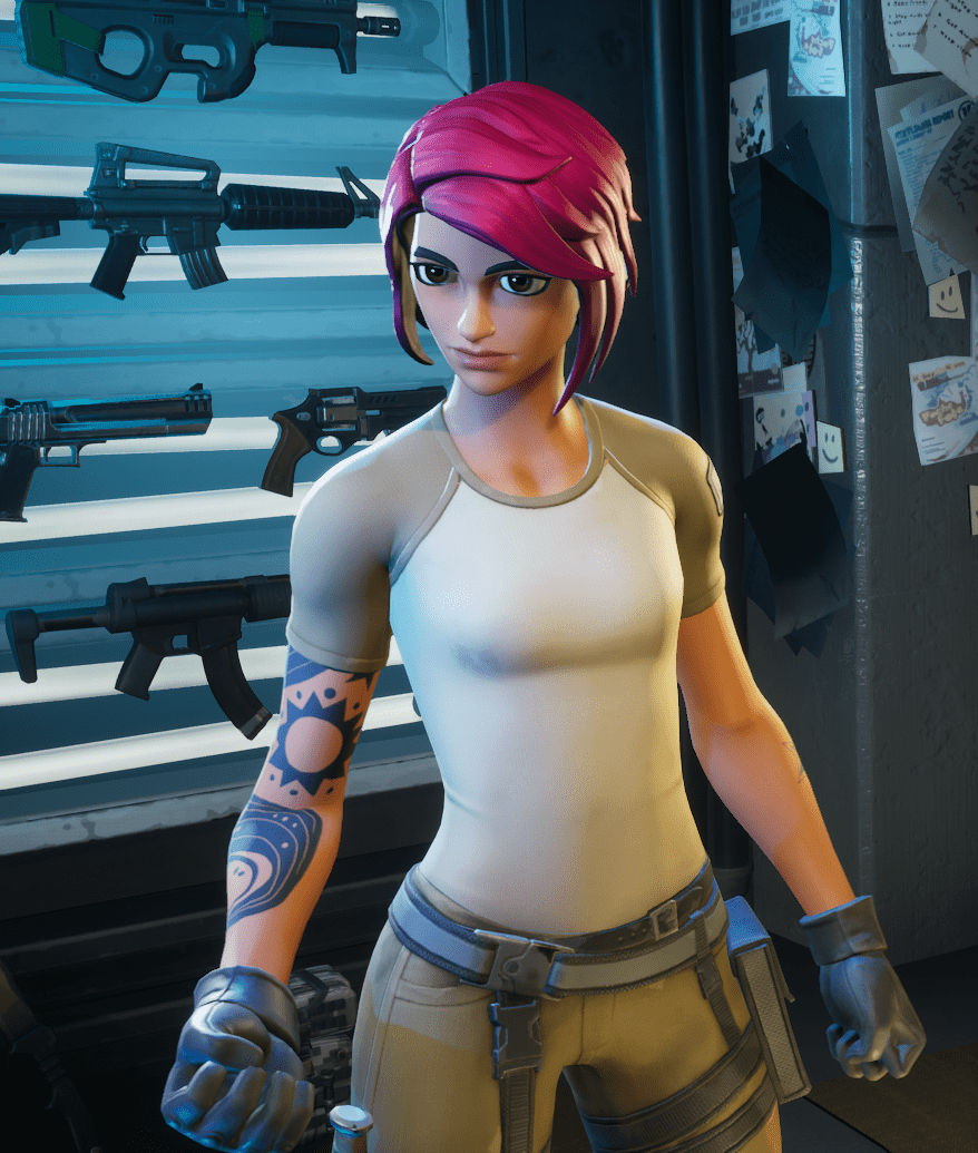 Fortnite Maya Frisur Option 2 - Bob