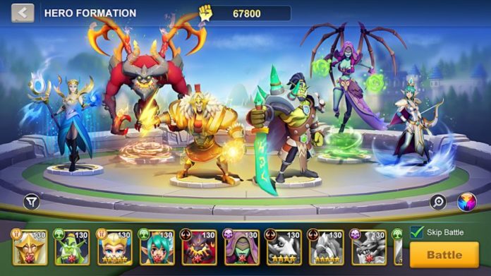 idle war legendary heroes tier list