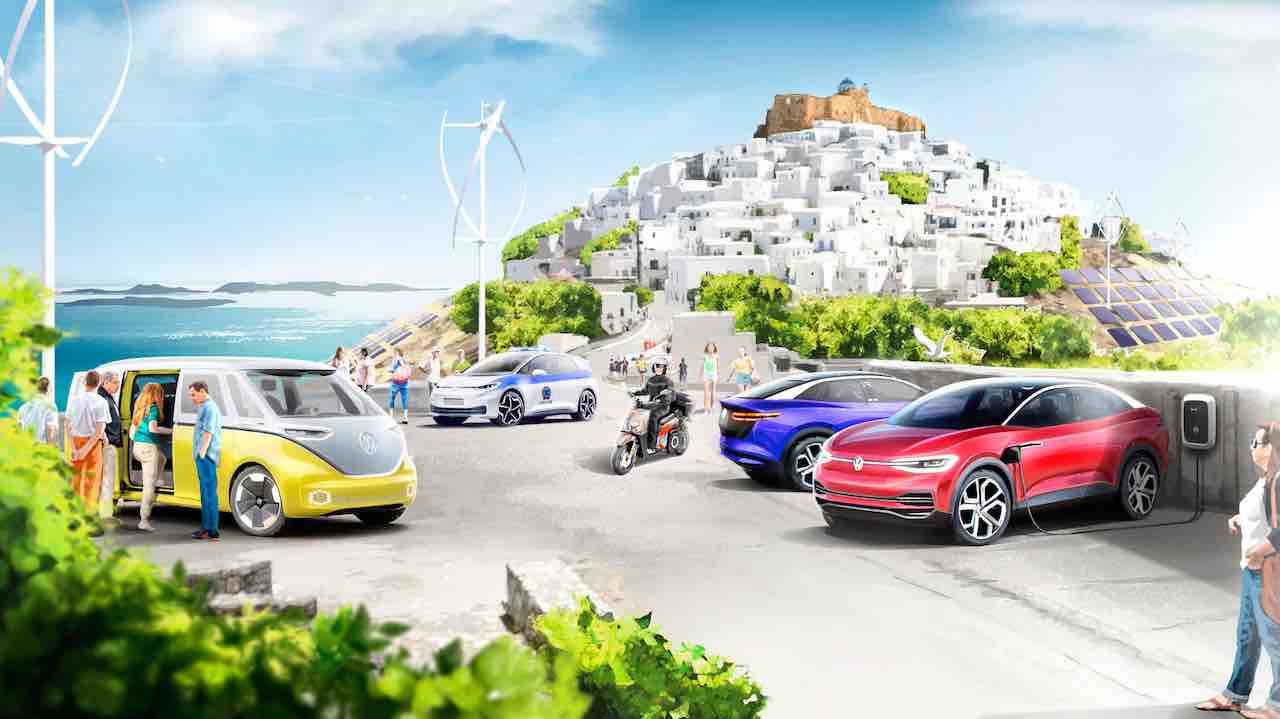 Volkswagen attacca alla spina all'isola greca di Astypalea thumbnail