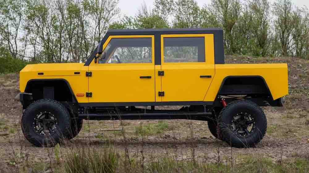 Munro Mk 1, der elektrische Offroad-Pick-up, Quelle: offizielle Website