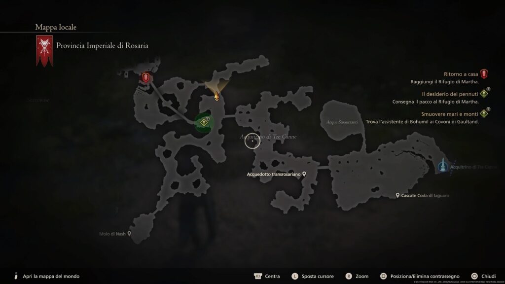 Final Fantasy XVI-Karte