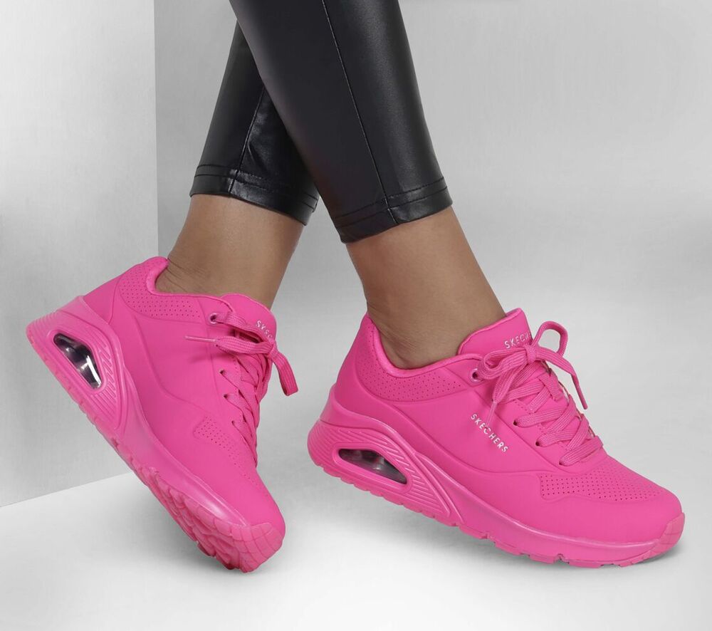 Sketchers UNO Night Shades Barbie rosa