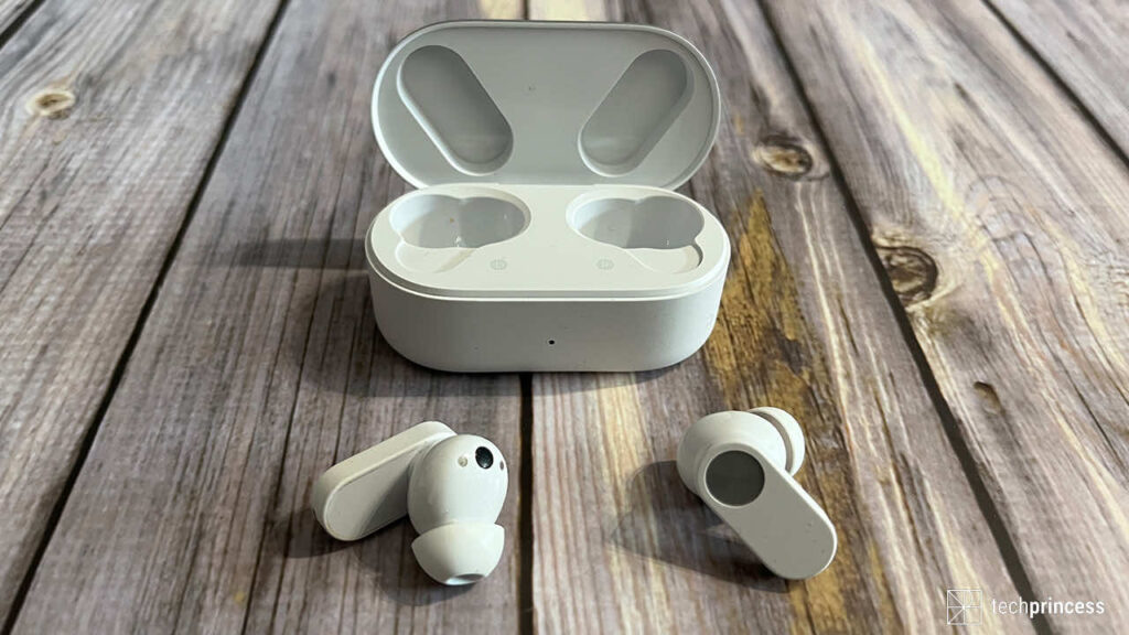 OnePlus Nord Buds 2-Rezensionsdesign