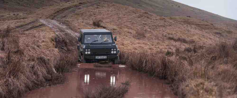 Munro Mk 1, der elektrische Offroad-Pick-up, Quelle: offizielle Website