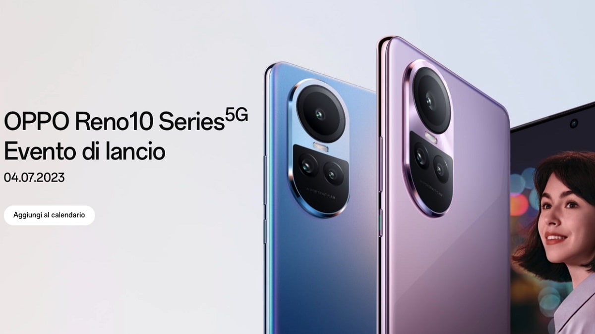 Oppo pronta al lancio della serie Reno10 in Italia thumbnail