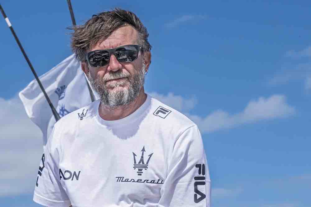 Maserati Multi70 und Giovanni Soldini machen sich auf den Weg zum Transpacific Yacht Race, Quelle aus der Pressestelle