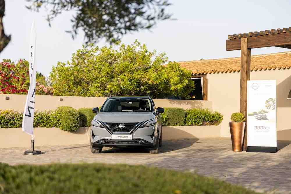 Nissan Qashqai e-POWER fährt mit einem einzigen Tank durch Sardinien, Quelle Pressebüro