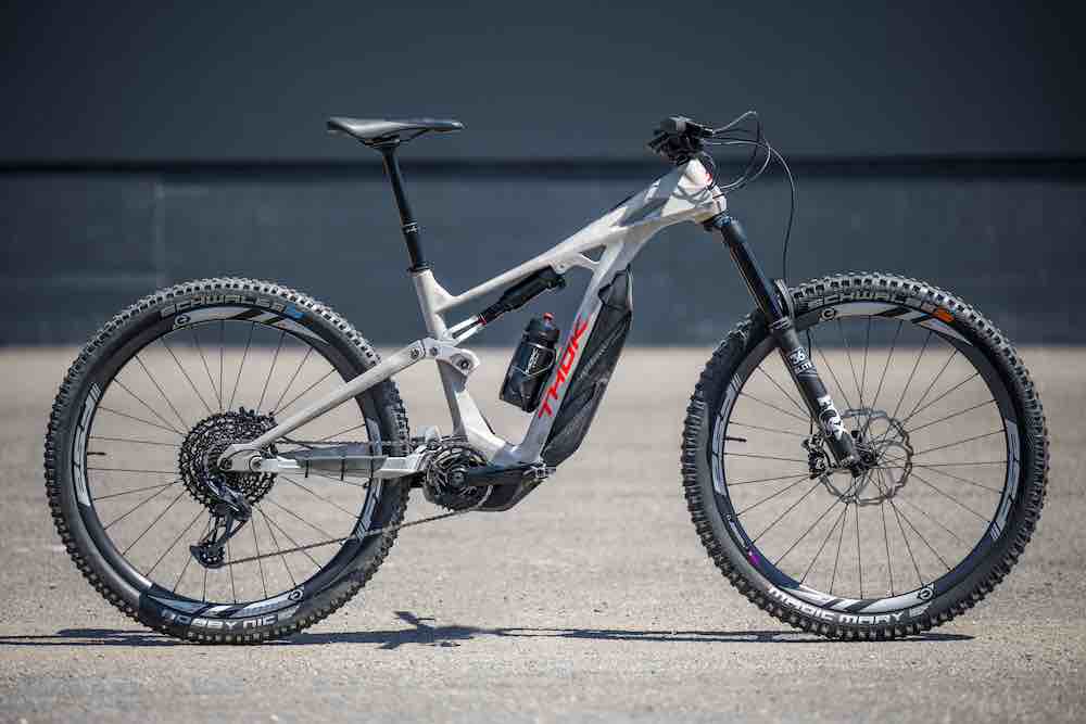 THOK präsentiert den ersten lauffähigen Prototyp eines vollgefederten 3D-gedruckten E-MTB, Quelle der Pressestelle