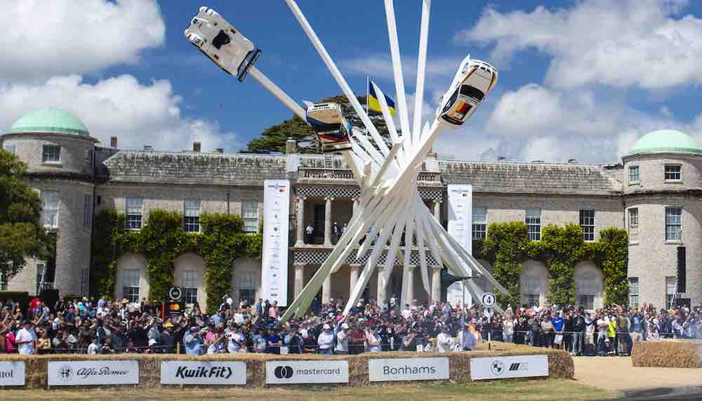 MG Cyberster-Protagonist beim Goodwood Festival of Speed, Quelle Pressebüro