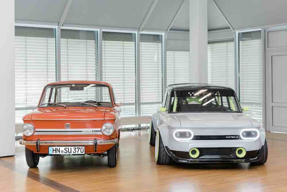 NSU Prinz ist zurück, aber es ist ein elektrischer Audi-Prototyp, Quelle der Pressestelle