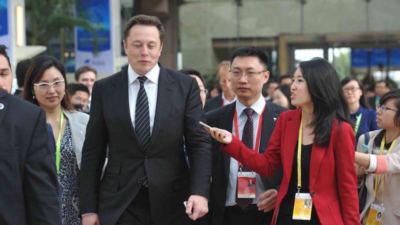 Teslas Musk bereist China auf holpriger Route