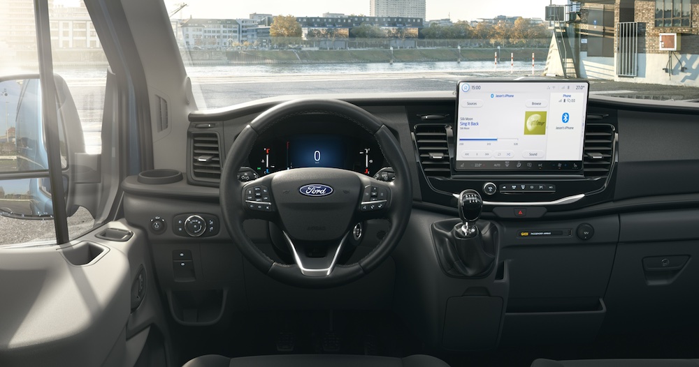 Ford Pro aktualisiert den Transit mit neuen digitalen Funktionen und fortschrittlichen Technologien, Quelle Pressestelle