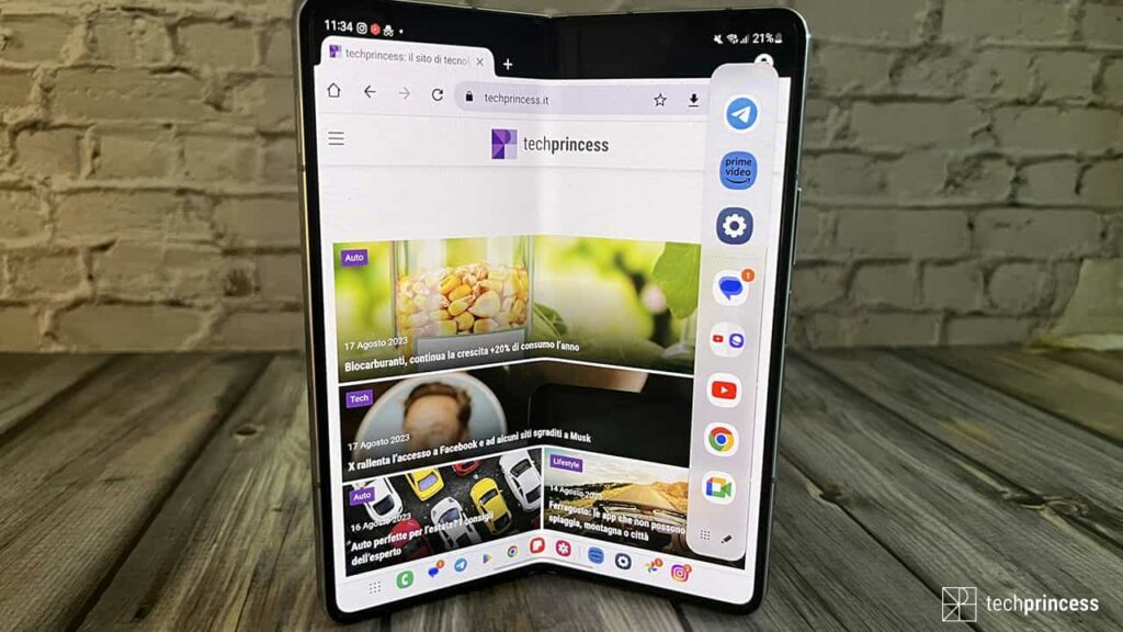 Samsung Galaxy Fold 5 Pannelli Edge