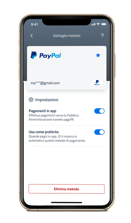 PagoPa mit PayPal