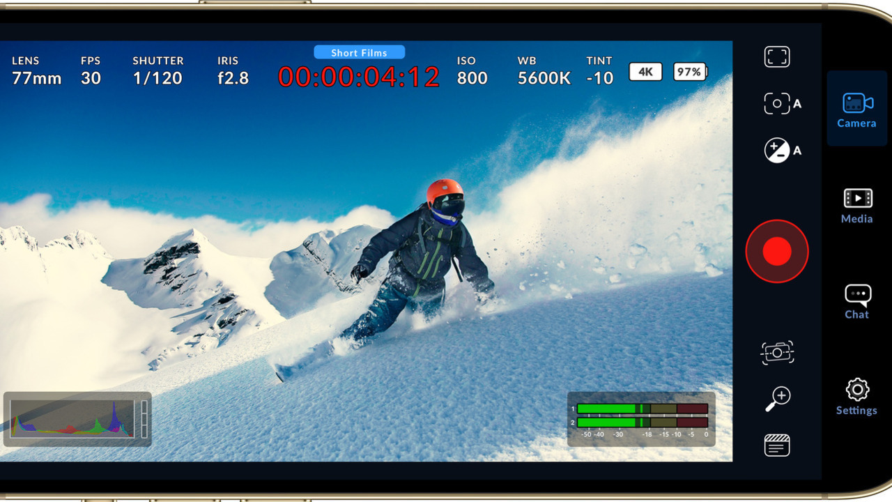 Blackmagic Camera porta su iPhone i controlli delle cineprese digitali thumbnail