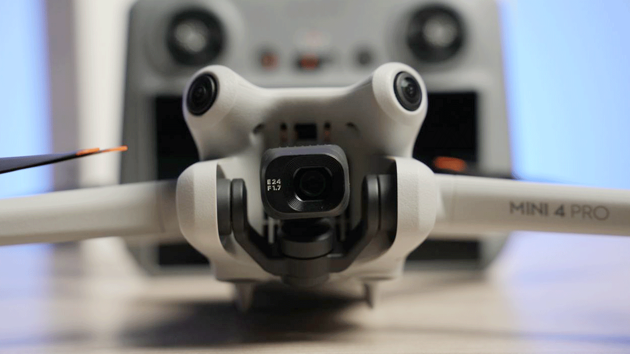 DJI Mini 4 Pro langsam