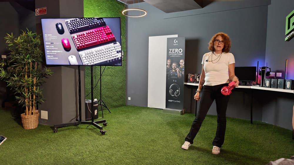 Logitech Pro-Präsentation