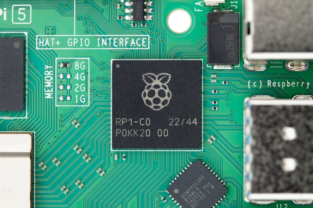 Raspberry Pi 5 verfügt über min