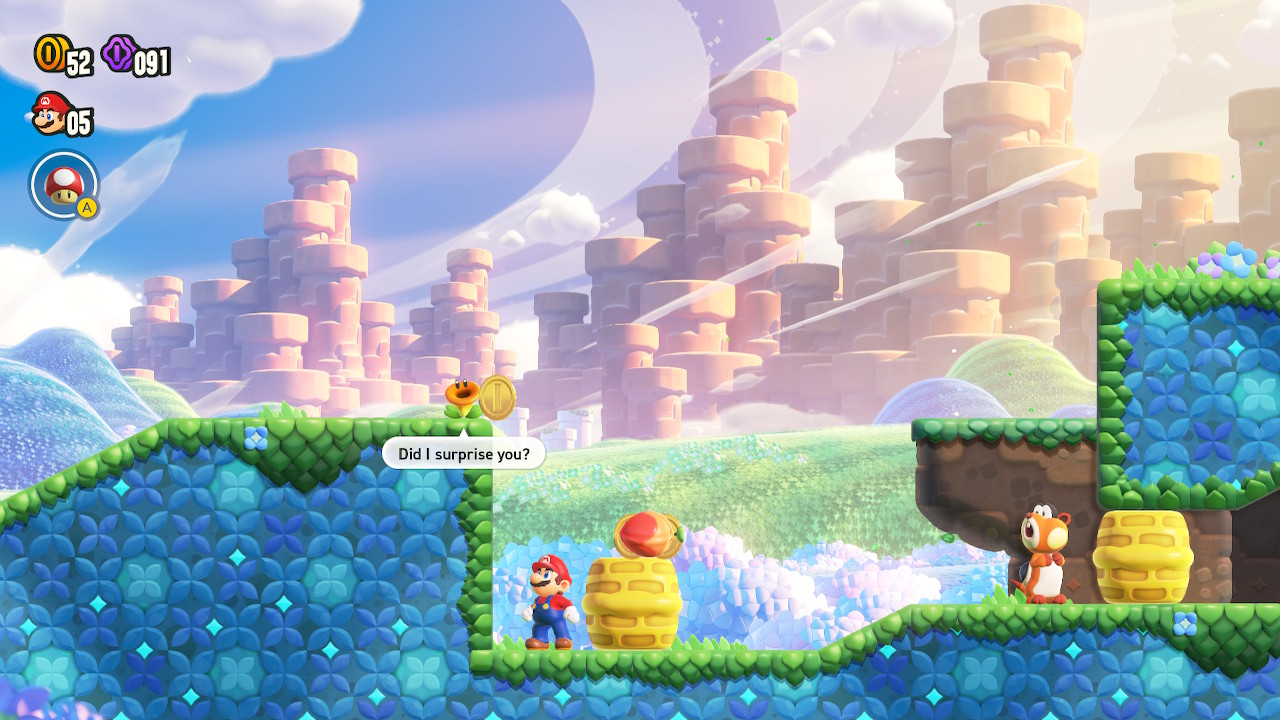 So schalten Sie die sprechenden Blumen in Super Mario Wonder aus