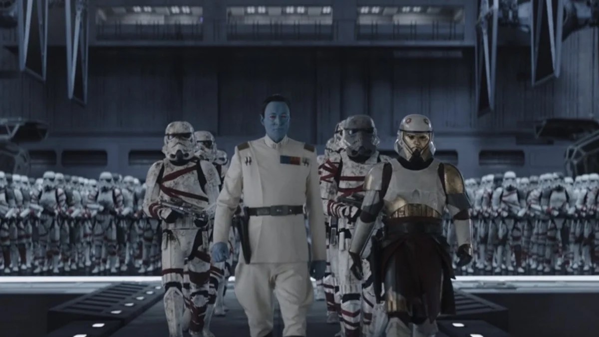 Grand Admiral Thrawn and his Night Troopers