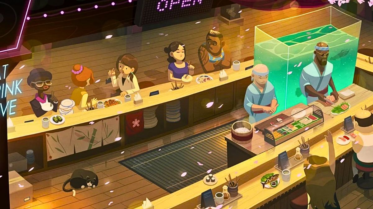 Bancho's Sushi Bar in Dave the Diver