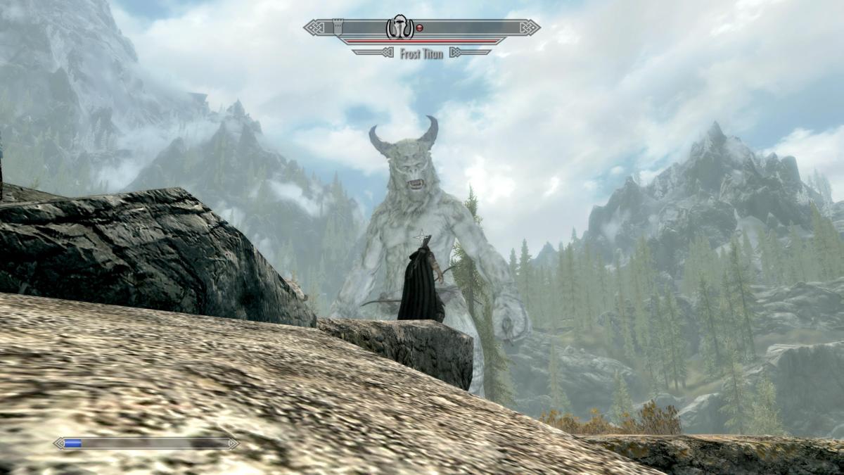 Frosttitan in Skyrim.