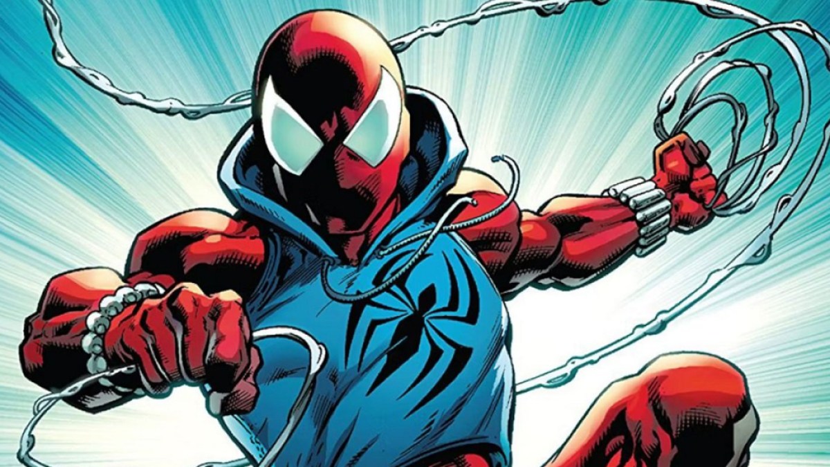 Ben Reillys Scarlet Spider-Kostüm.