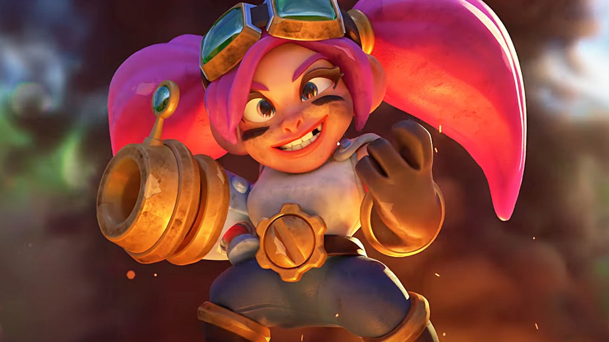 Image of girl with pigtails in Warcraft Rumble.