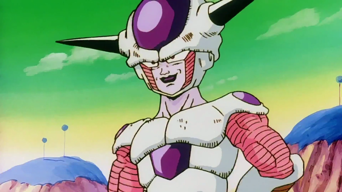 Frieza in Dragon Ball Z.