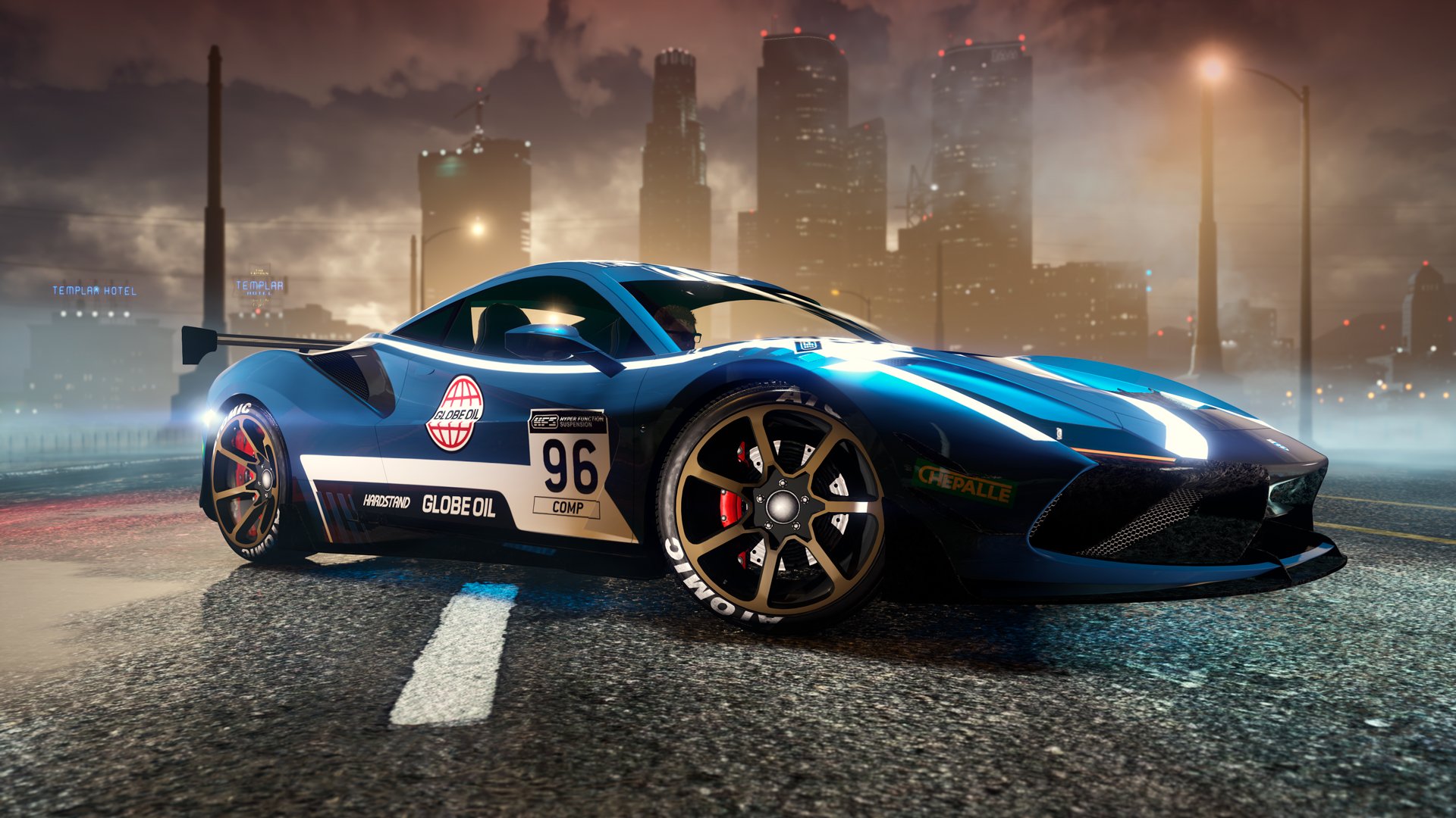 Grotti super car in GTA 5 Online.