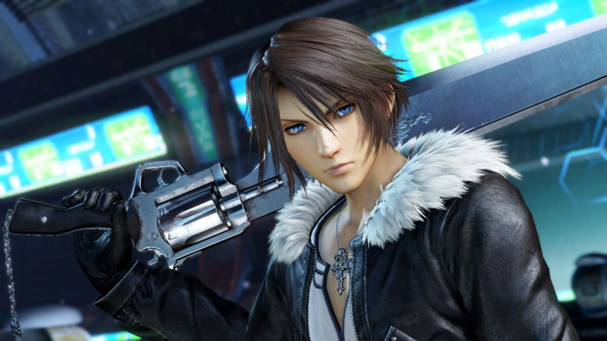 Squall hebt sein Schwert