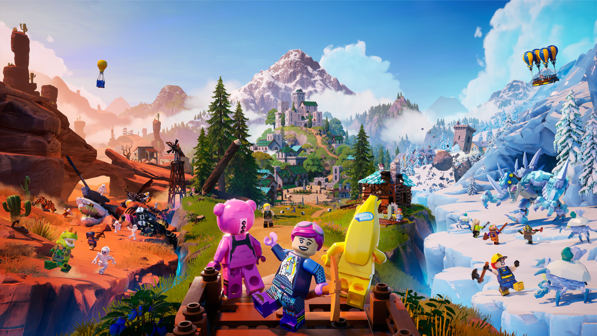 Fortnite LEGO Survival Wallpaper