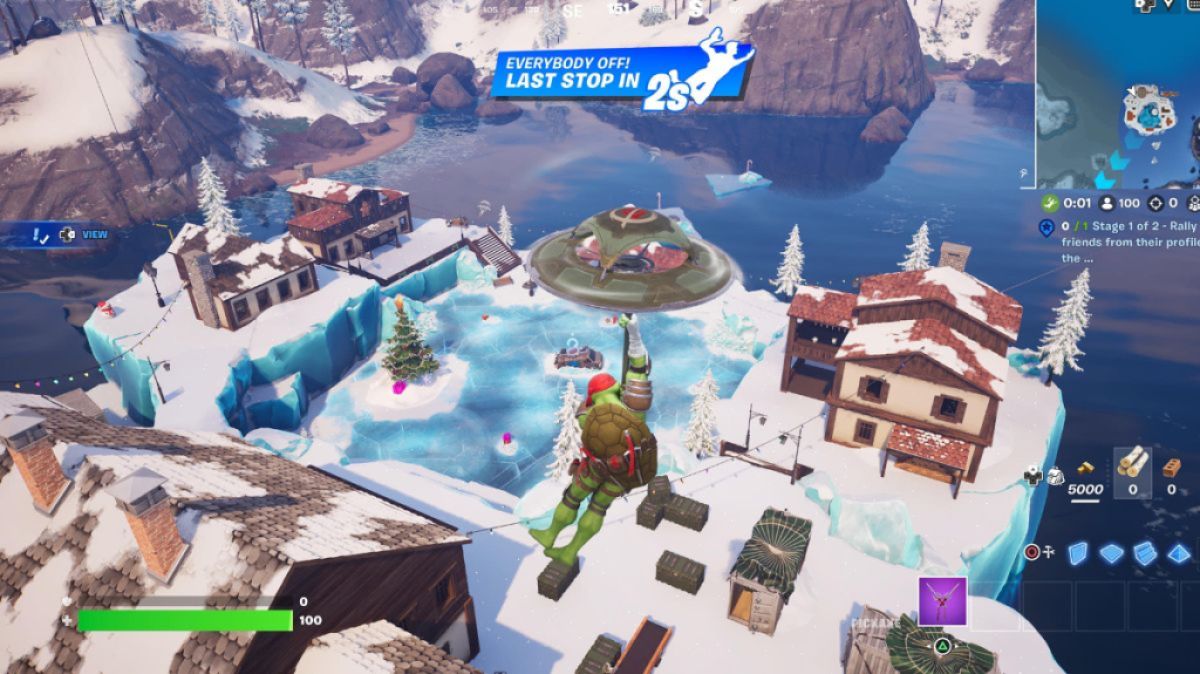 Winterburg in Fortnite Kapitel 5.