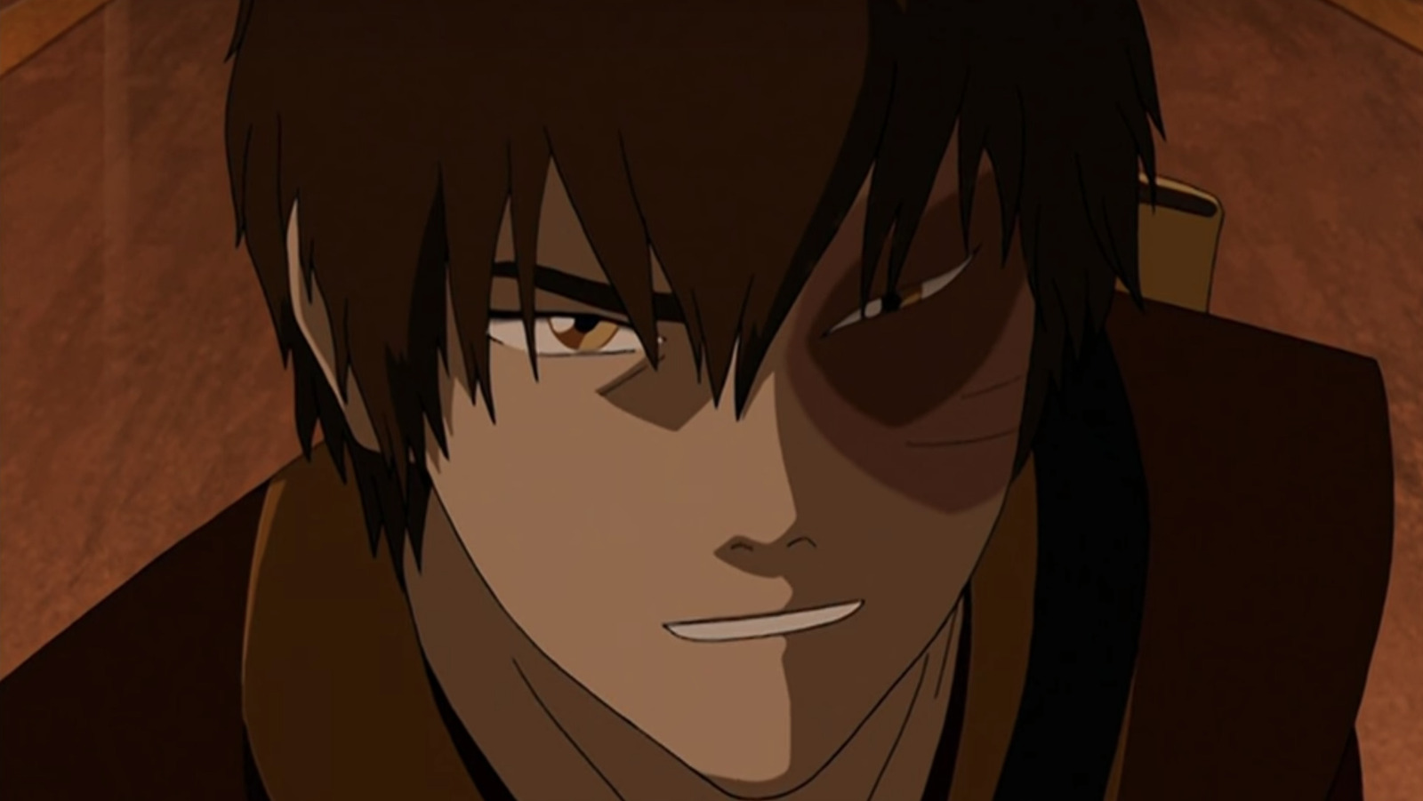 Zuko looking angry in Avatar: The Last Airbender. This image is part of an article about What Happened to Zuko's Mom in Avatar: The Last Airbender, Answered