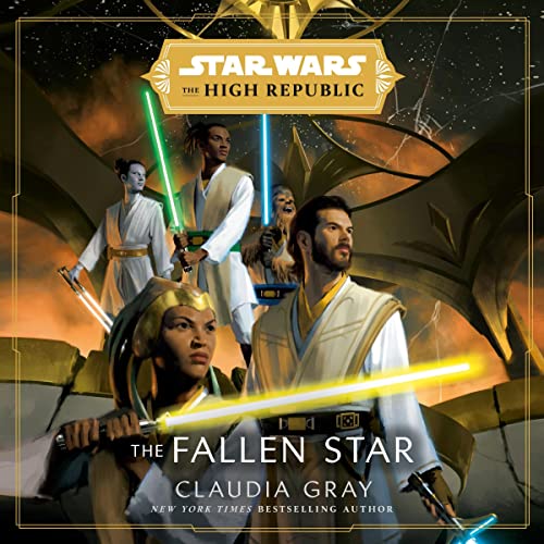 Das Fallen Star-Cover.  Dieses Bild ist Teil eines Artikels über die Lesereihenfolge aller Star Wars: The High Republic-Bücher. 