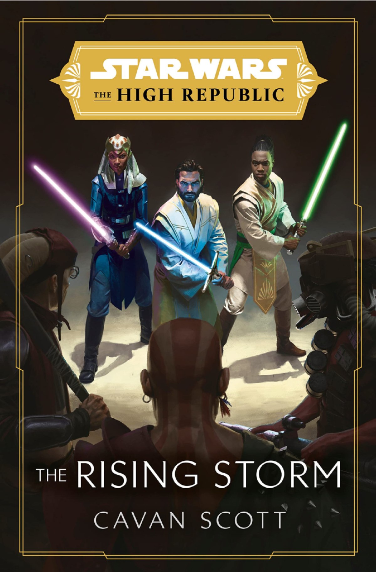 Das Rising Storm-Cover.  Dieses Bild ist Teil eines Artikels über die Lesereihenfolge aller Star Wars: The High Republic-Bücher. 