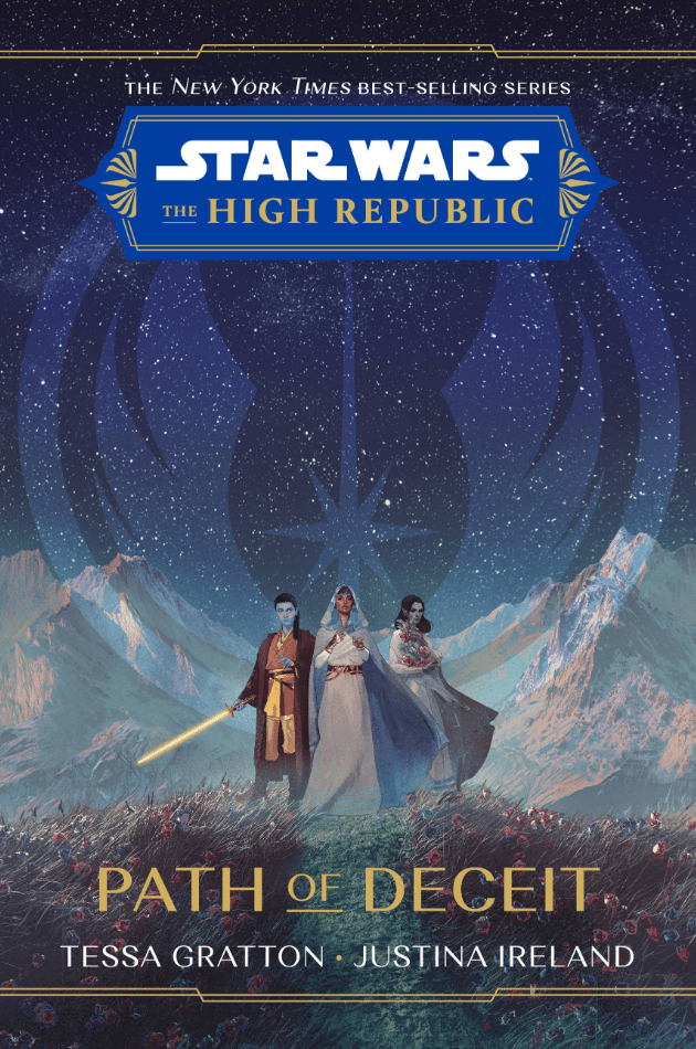 Path of Deceit-Cover.  Dieses Bild ist Teil eines Artikels über die Lesereihenfolge aller Star Wars: The High Republic-Bücher. 