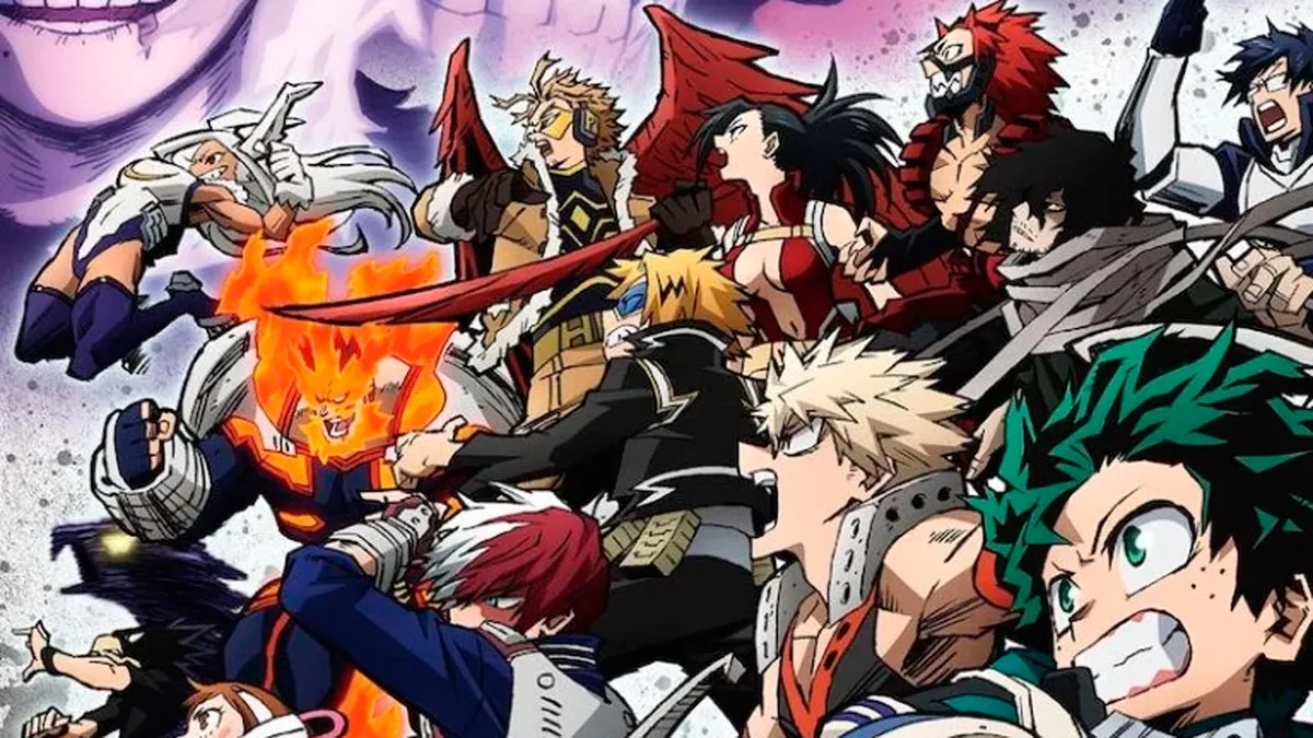 My Hero Academia key art