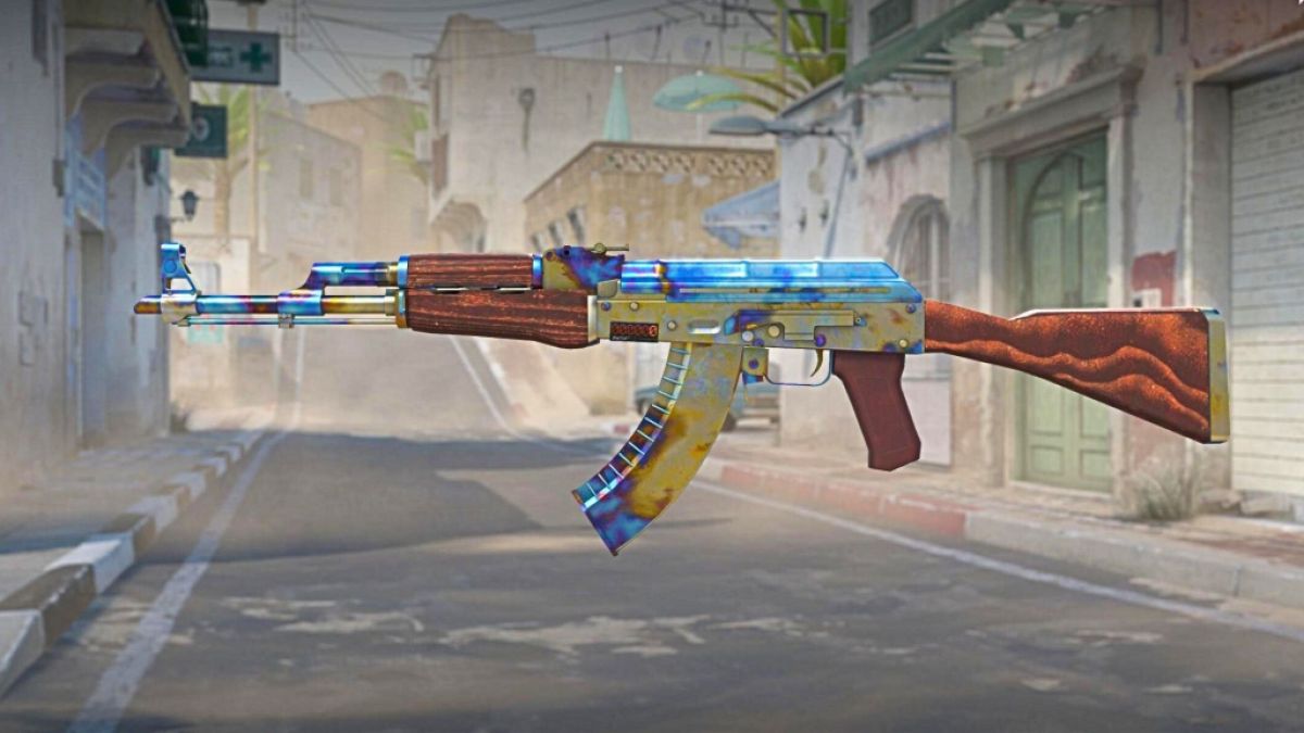 Eine millionenschwere AK-47 in Counter Strike 2 (CS2).  Dieses Bild ist Teil eines Artikels über die teuersten Skins aller Zeiten in Counter-Strike 2 (CS2).