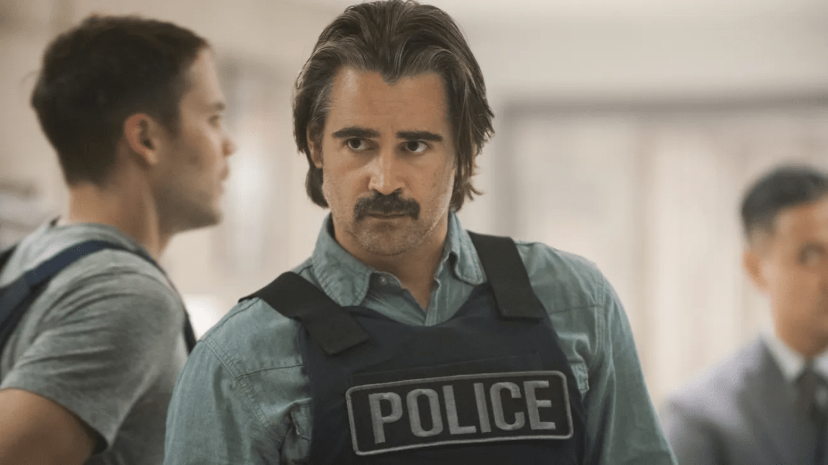 Velcoro führt in True Detective eine Polizeieinheit an.  Dieses Bild ist Teil eines Artikels über alle vier Staffeln von True Detective, sortiert vom schlechtesten zum besten. 