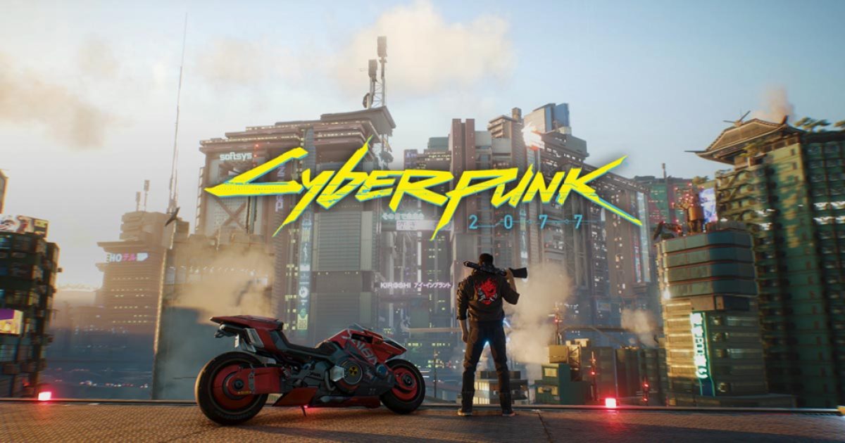 V steht neben einem futuristischen Motorrad in Cyberpunk 2077. Dieses Bild ist Teil eines Artikels über alle versteckten Trophäen und Erfolge in Cyberpunk 2077.