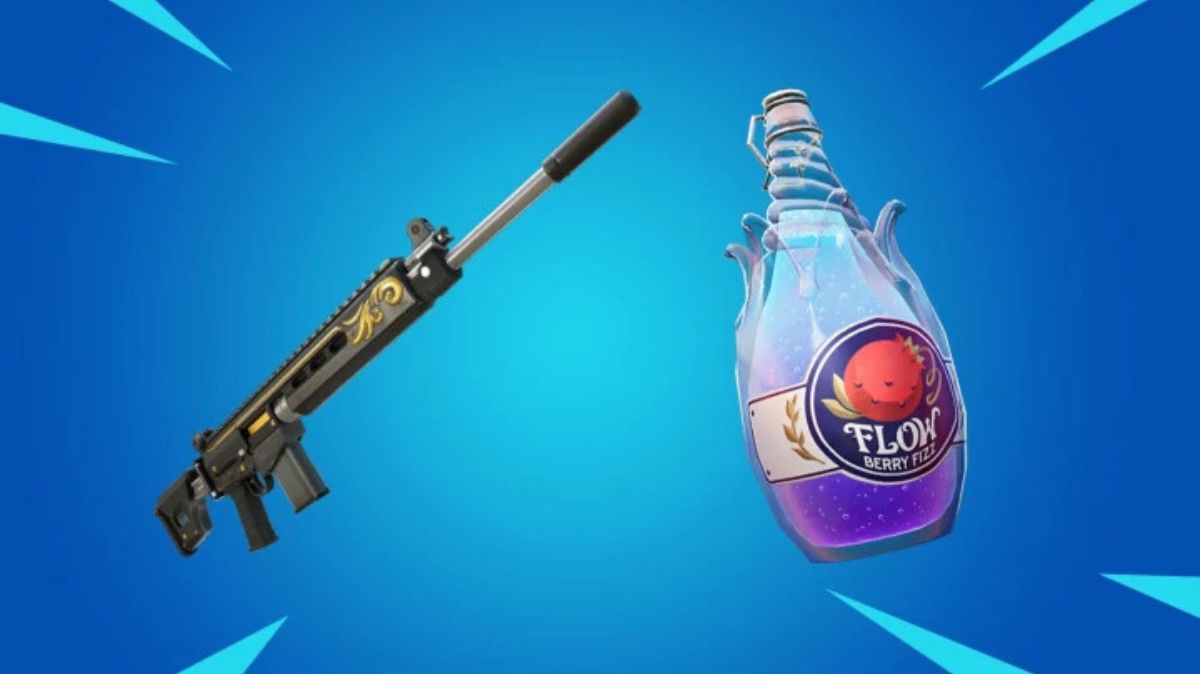 The Flowberry Fizz item in Fortnite.