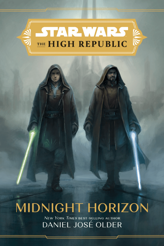 Midnight Horizon-Cover.  Dieses Bild ist Teil eines Artikels über die Lesereihenfolge aller Star Wars: The High Republic-Bücher. 