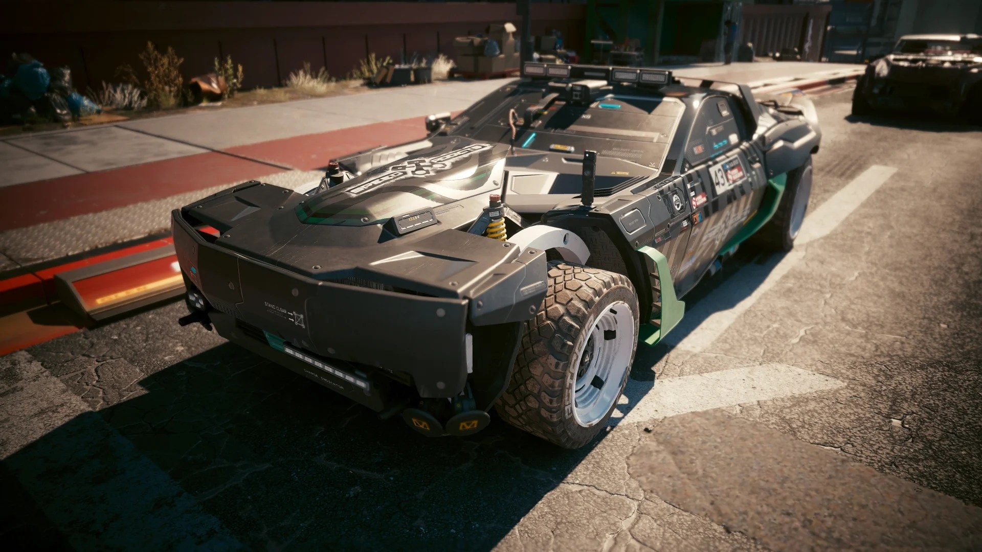 The Quadra Type-66 "Hoon" in Cyberpunk 2077