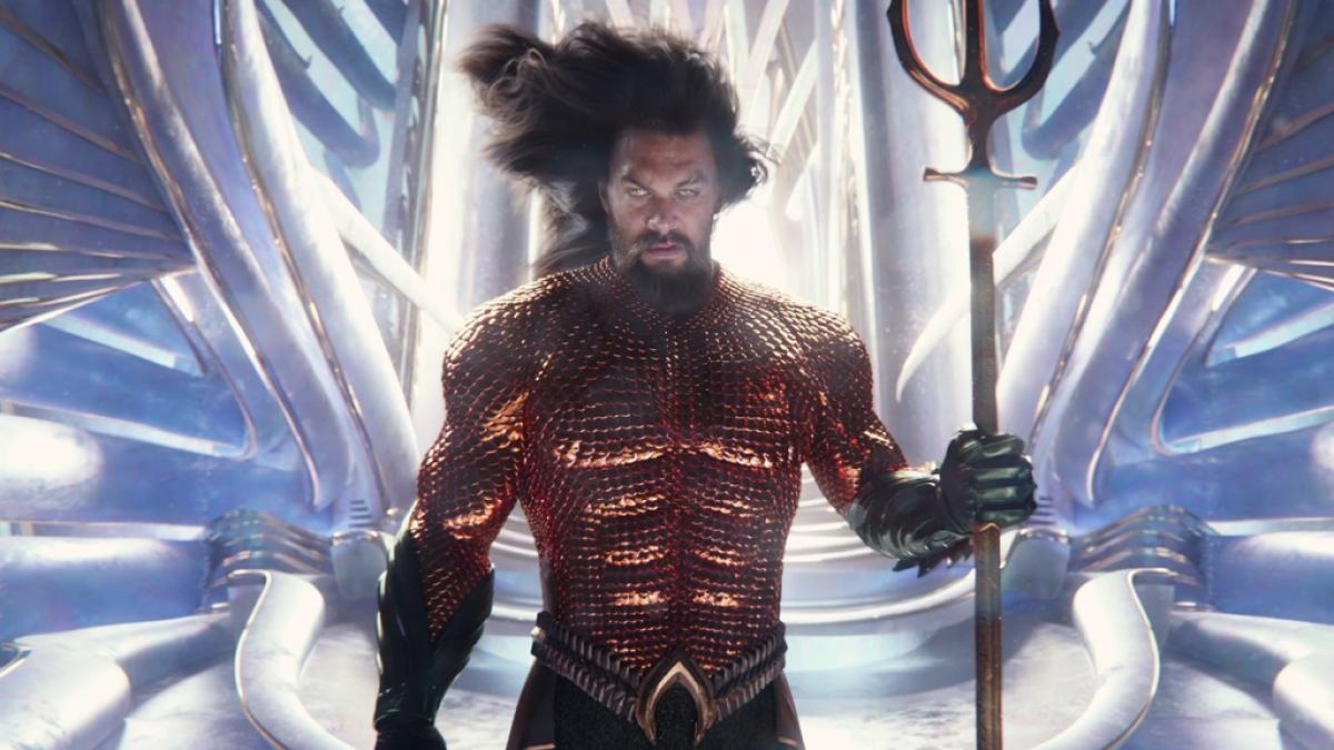 Jason Momoa als Aquaman in „The Lost Kingdom“.