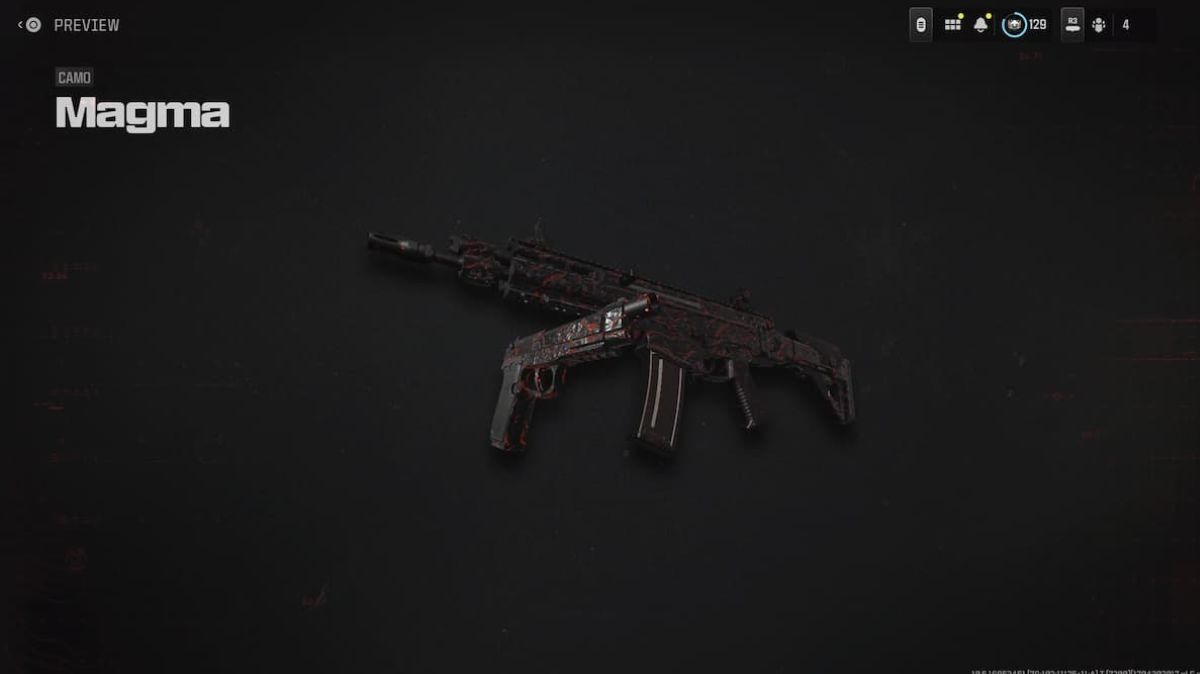 The Magma camo in Modern Warfare 3 (MW3)