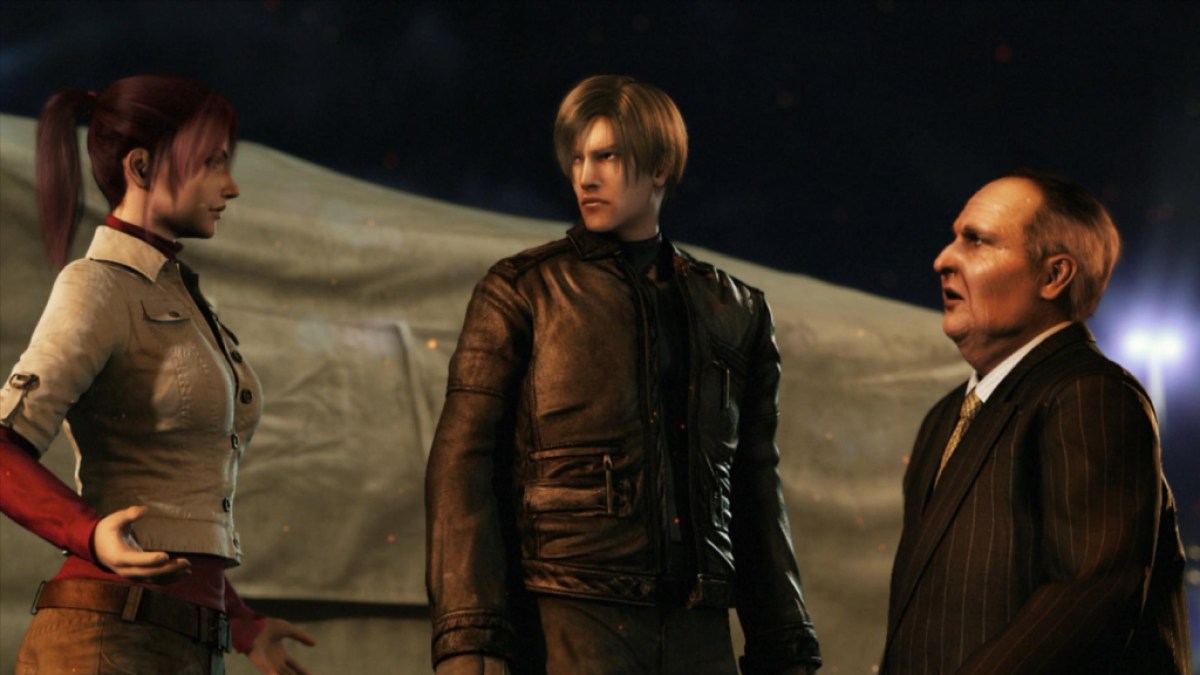 Claire und Leon in Resident Evil Degeneration