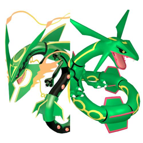 Rayquaza Pokémon Zuhause