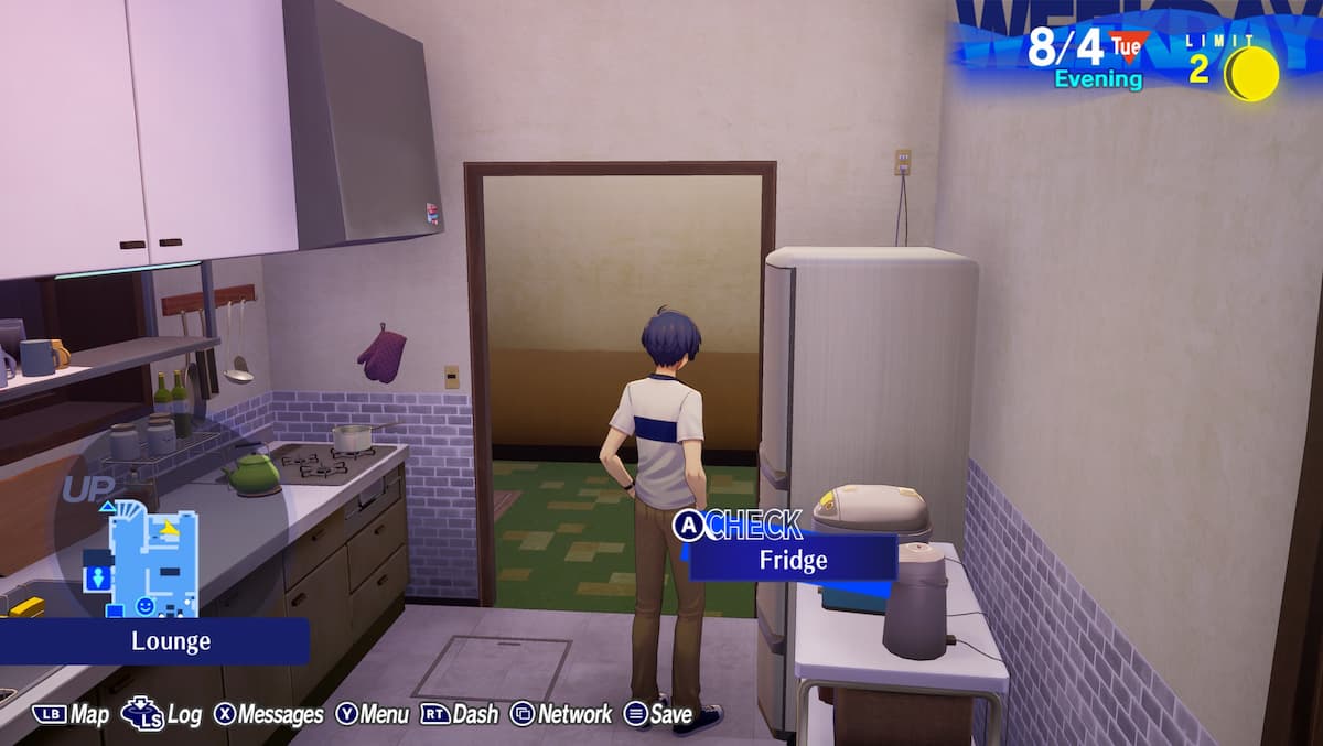 Was tun mit dem Kühlschrank in Persona 3 Reload?